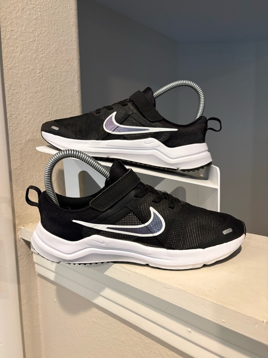 Nike Other - Nike Downshifter 12 NN TDV Kids Black White Shoes DM4193-003 Youth Size 3Y